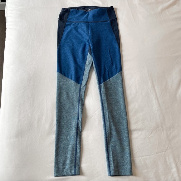 Outdoor Voices Blue Colorblock Leggings - Picture 3 of 6